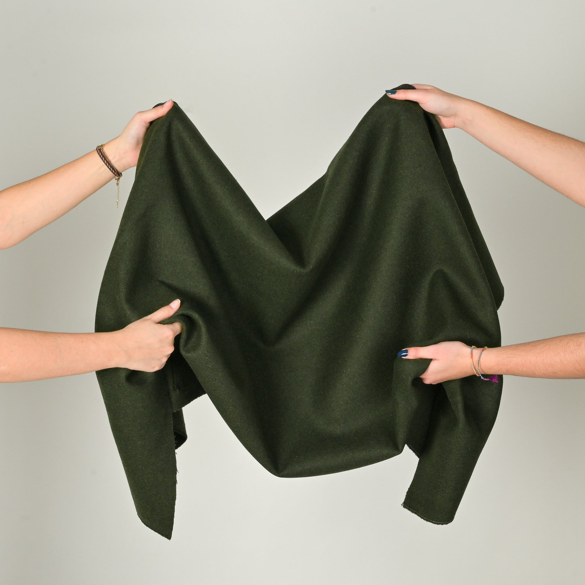 Olive Twill Coating Fabric 9070