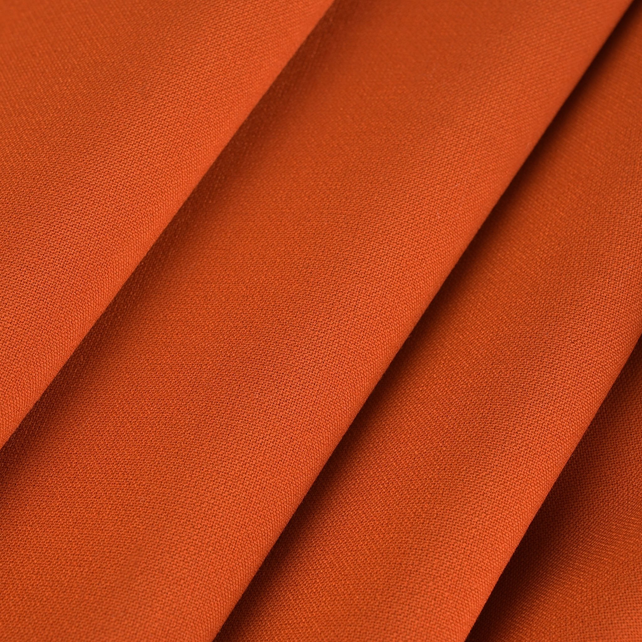 Orange Double Weave Fabric 95336