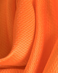 Orange Micro Jacquard Fabric 97100