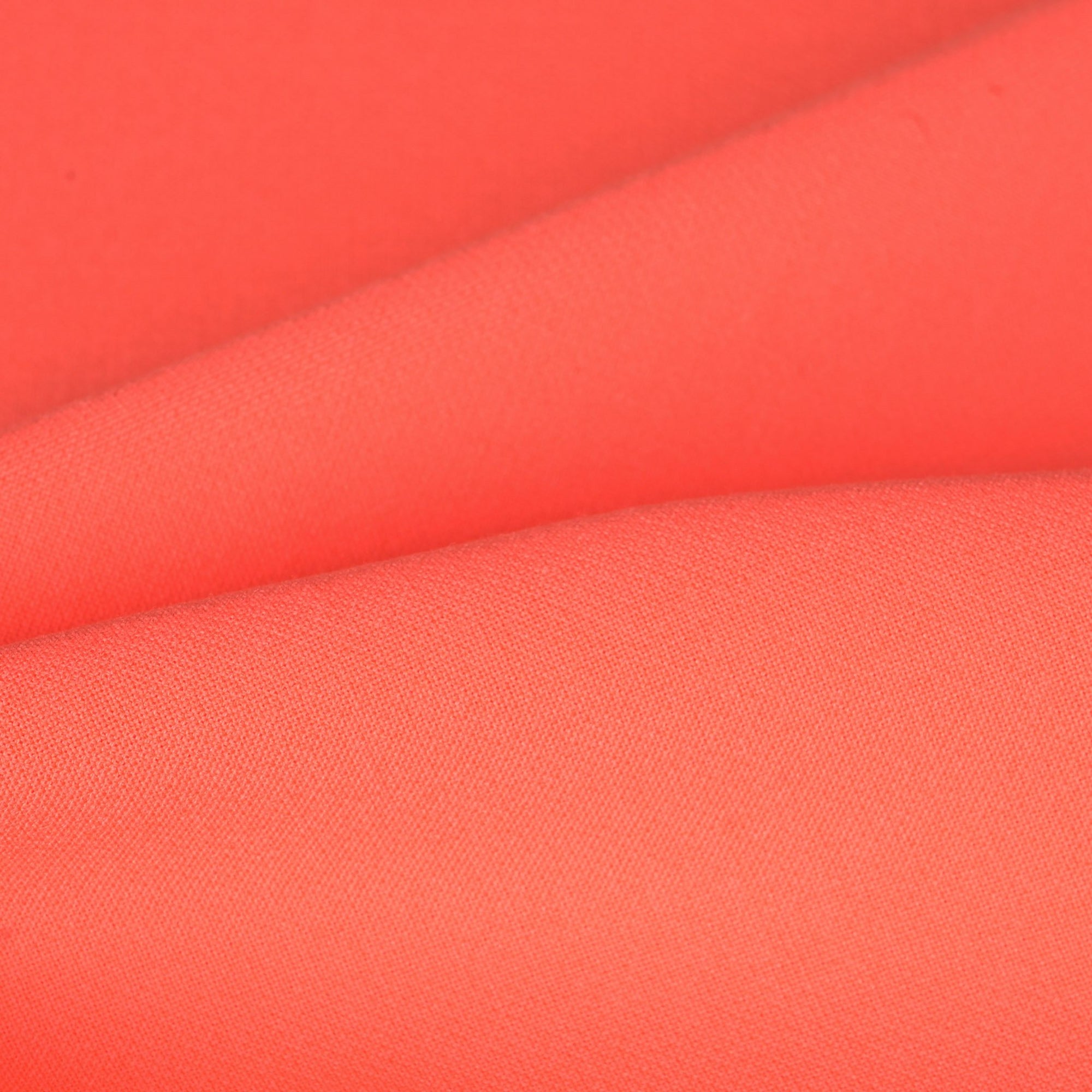 Orange Neon Double Weave Fabric 2545
