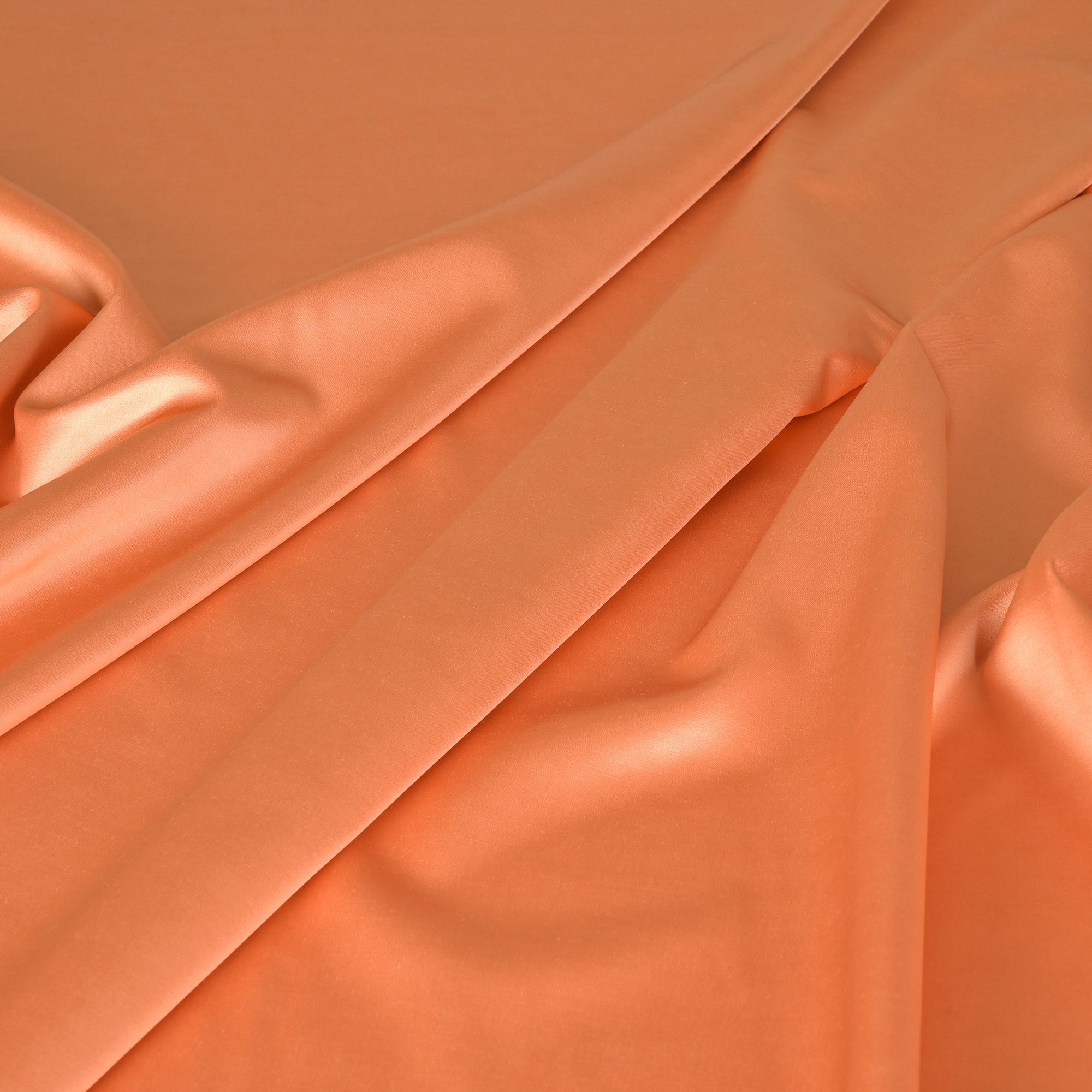 Orange Satin Fabric 404