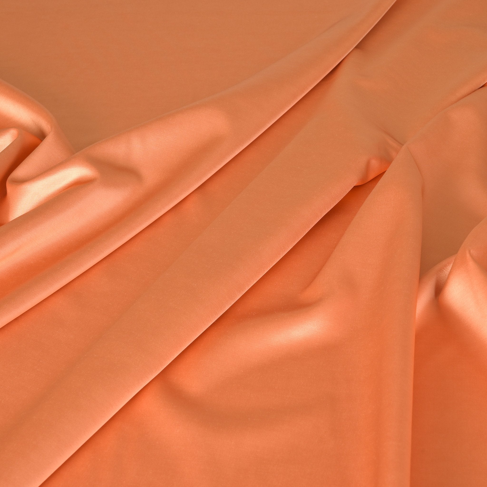 Orange Satin Fabric 404