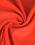 Orange Suiting Crepe Fabric 95245