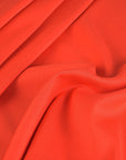 Orange Suiting Crepe Fabric 95245