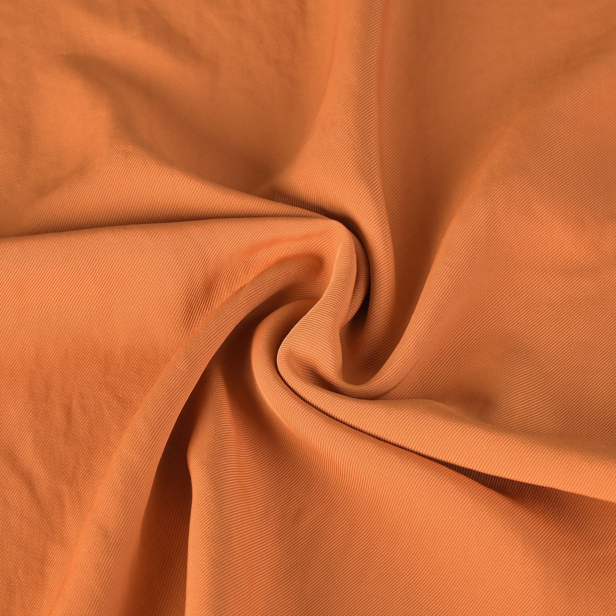 Orange Twill Fabric 3233