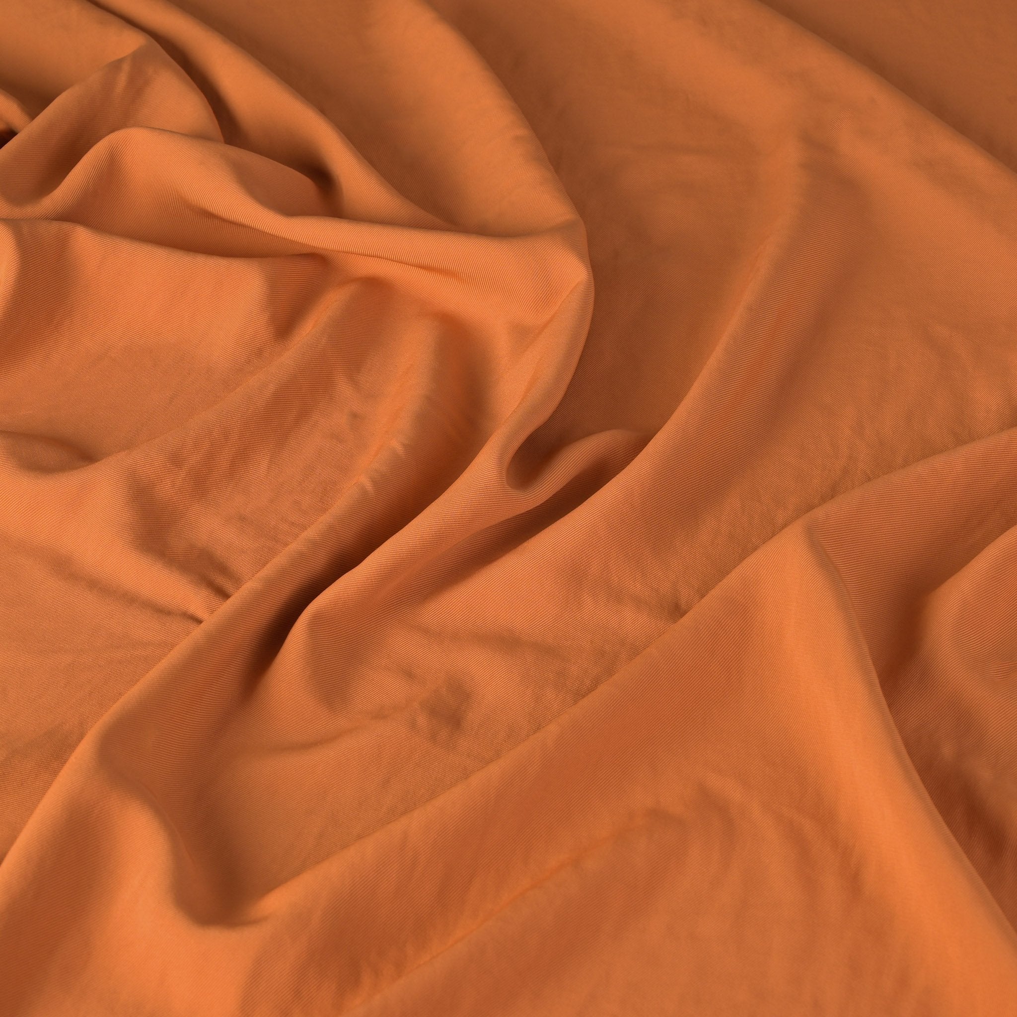 Orange Twill Fabric 3233