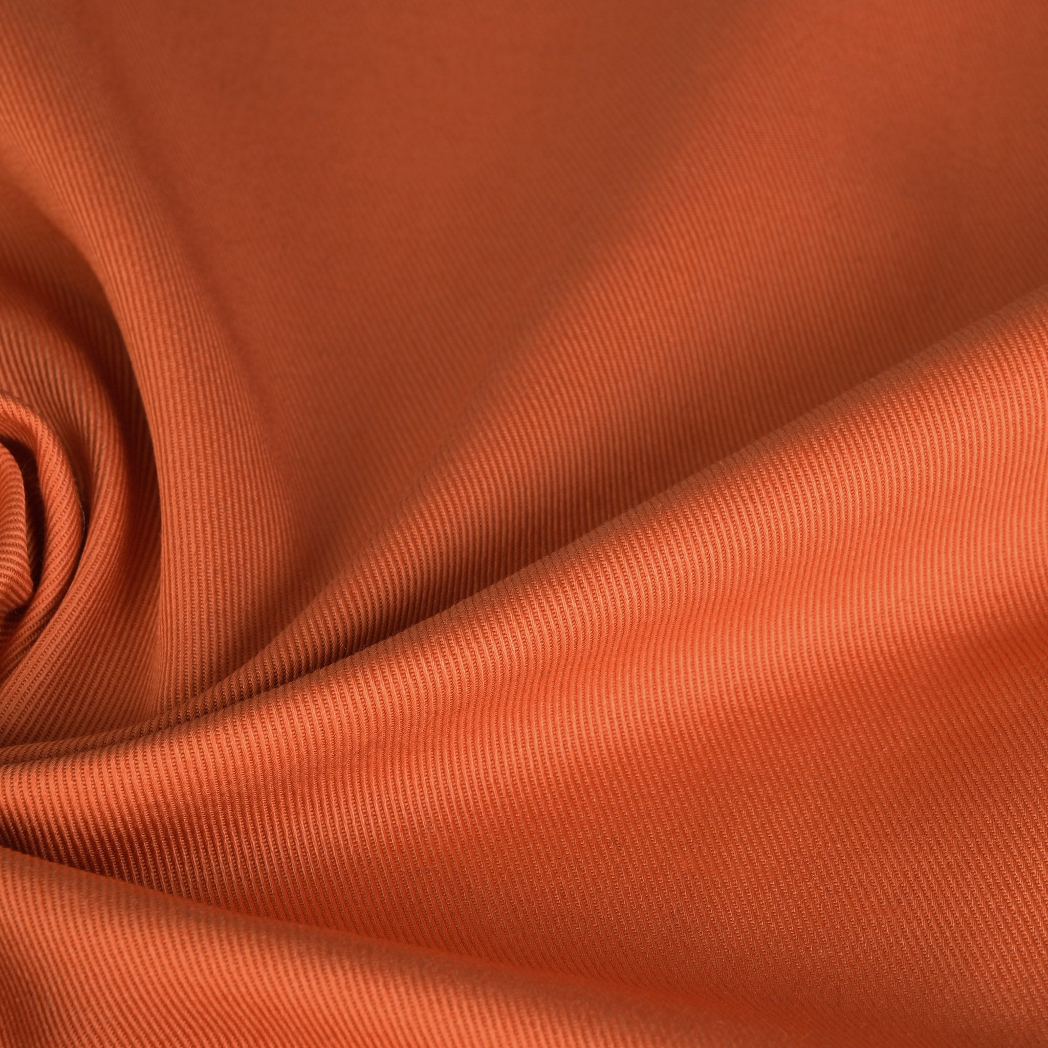 Orange Twill Fabric 3727