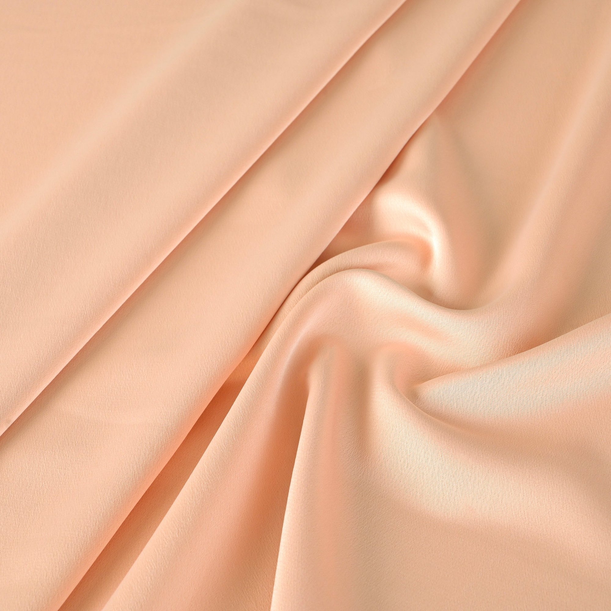 Peach Satin Fabric 98883