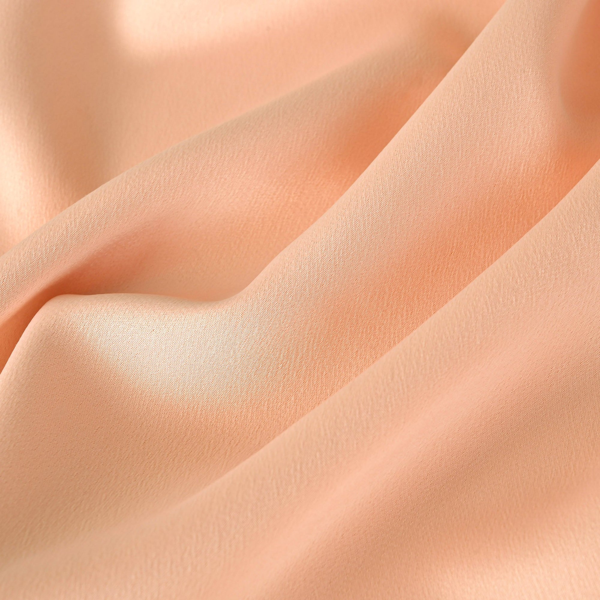 Peach Satin Fabric 98883