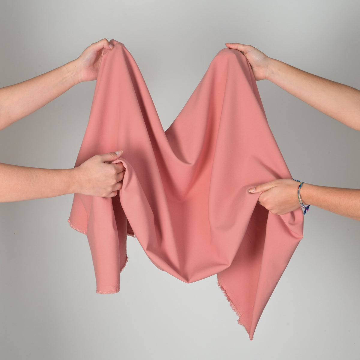 Pink Double Weave Fabric 3178