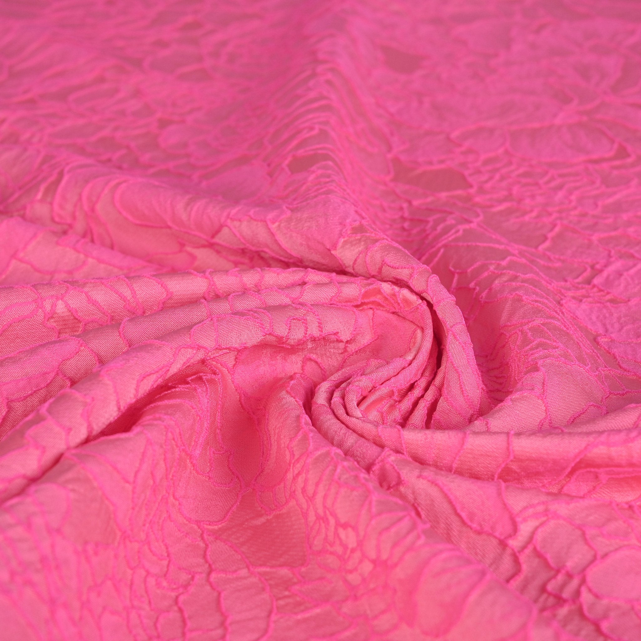 Pink Jacquard Fabric 4377