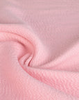 Pink Textured Wool Fabric 96870