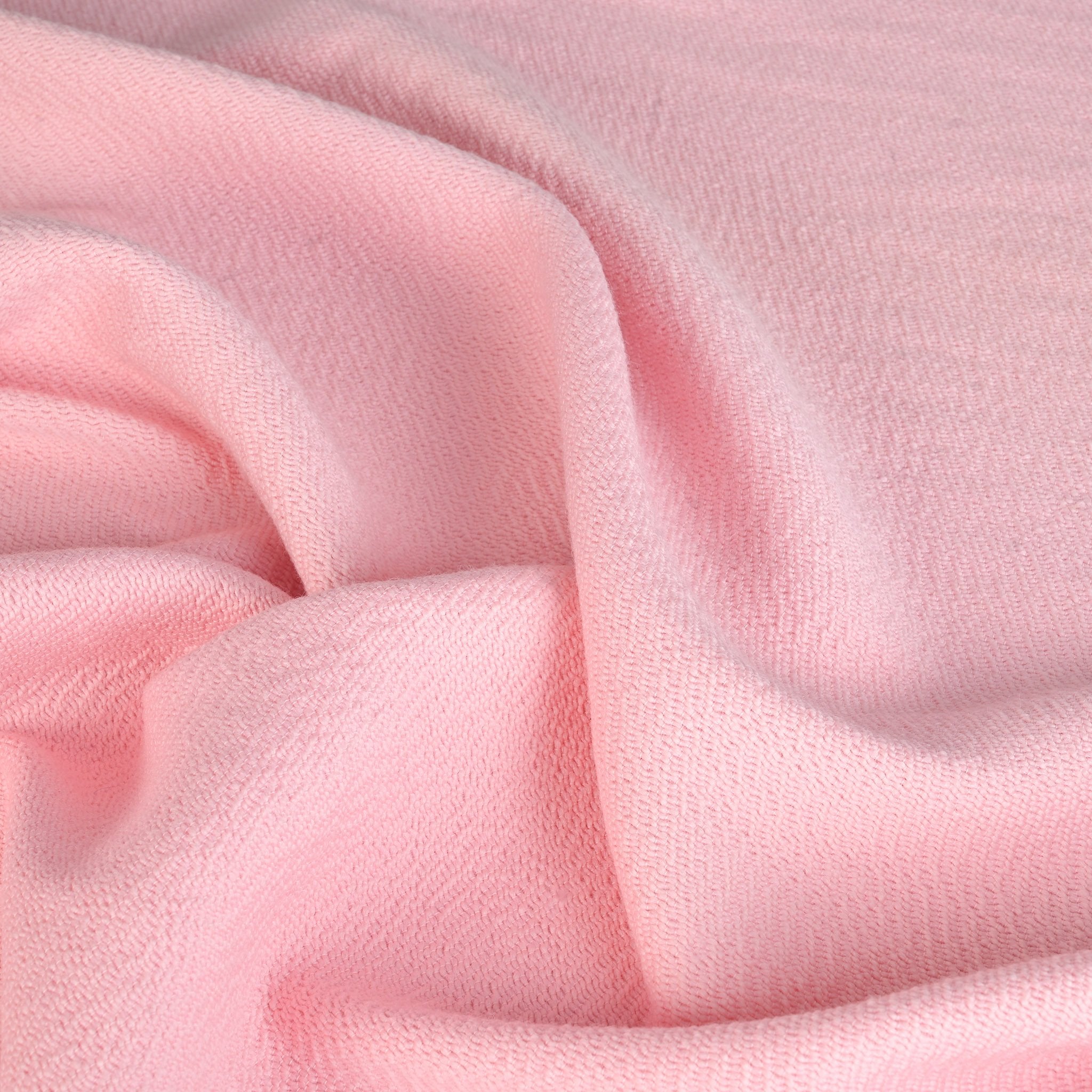 Pink Textured Wool Fabric 96870