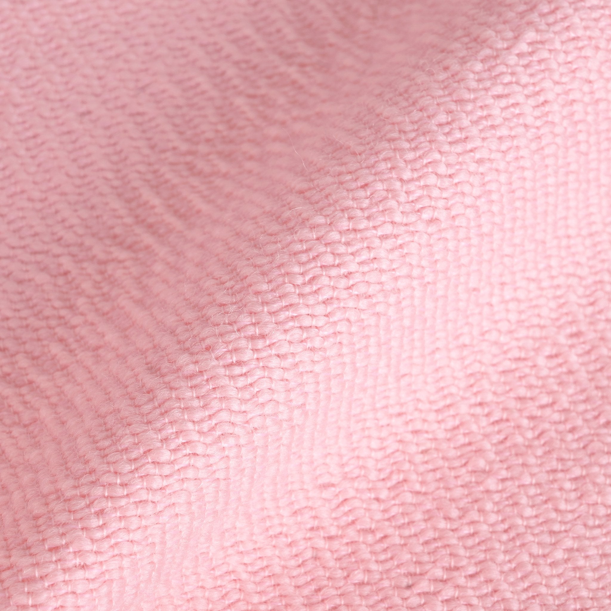 Pink Textured Wool Fabric 96870