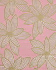 Pink and Gold Floral Jacquard 4331