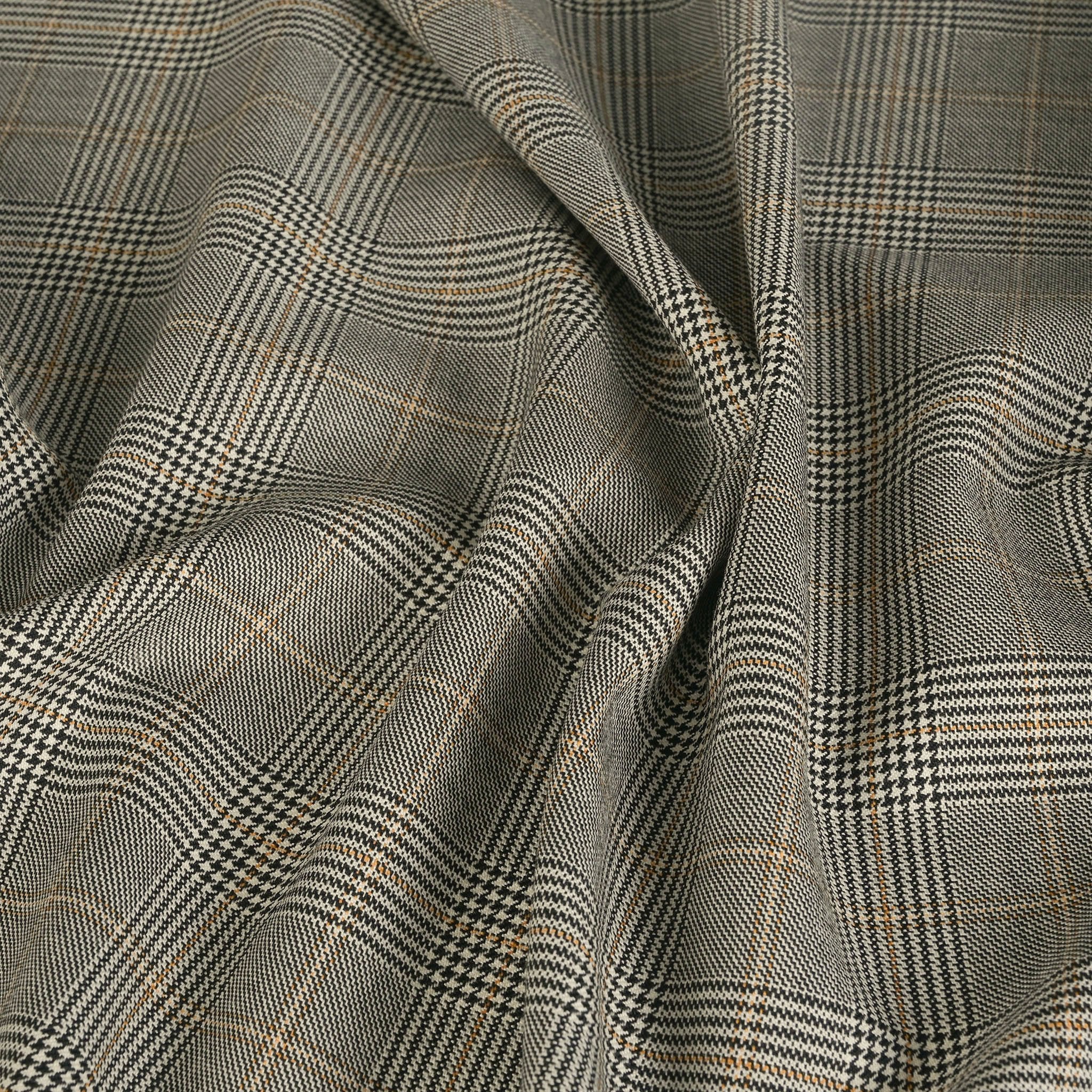 Prince Of Wales Suiting Fabric 6042