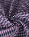 Purple Pied de Poule Suiting Fabric 4239