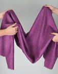 Purple Tweed Fabric 79150