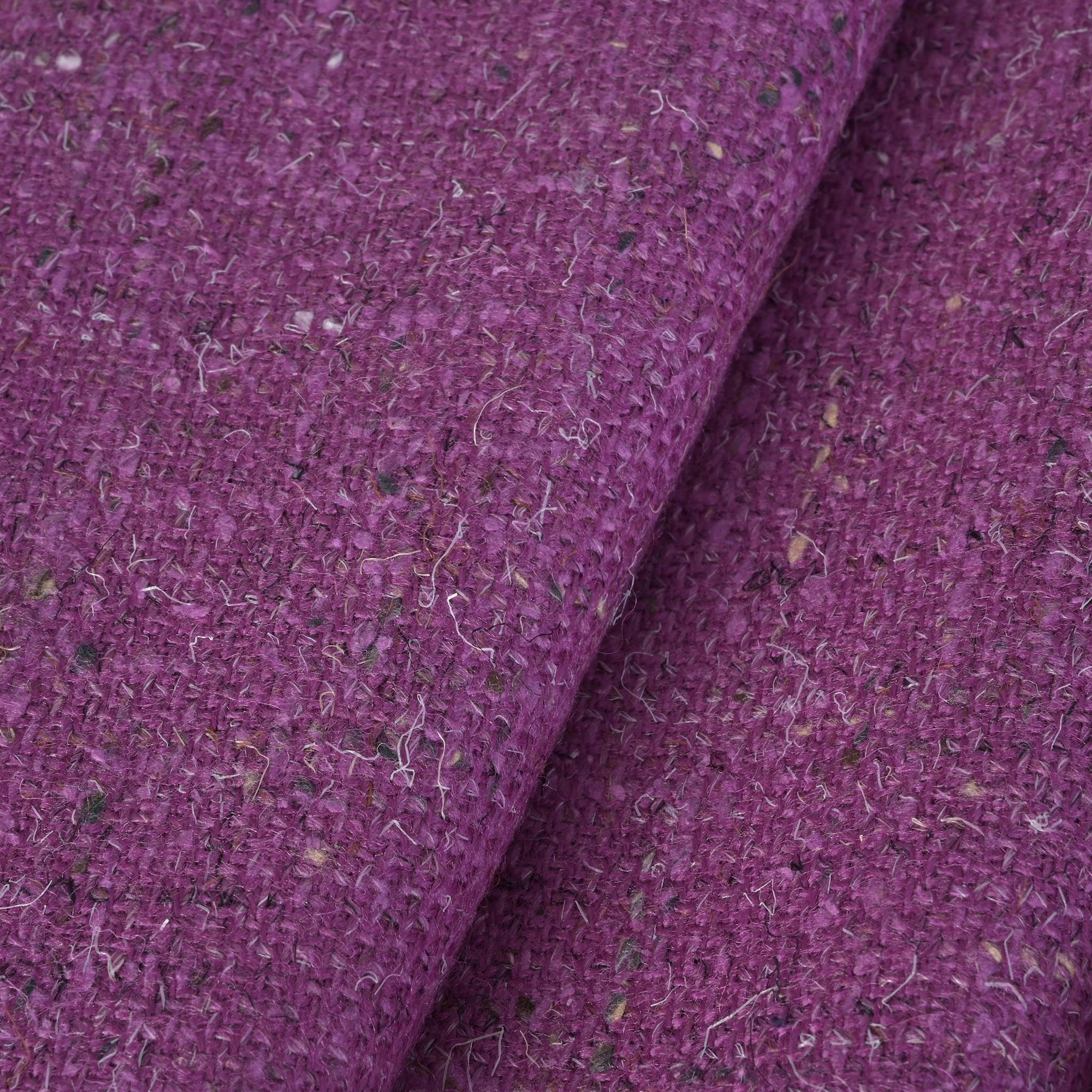 Purple Tweed Fabric 79150