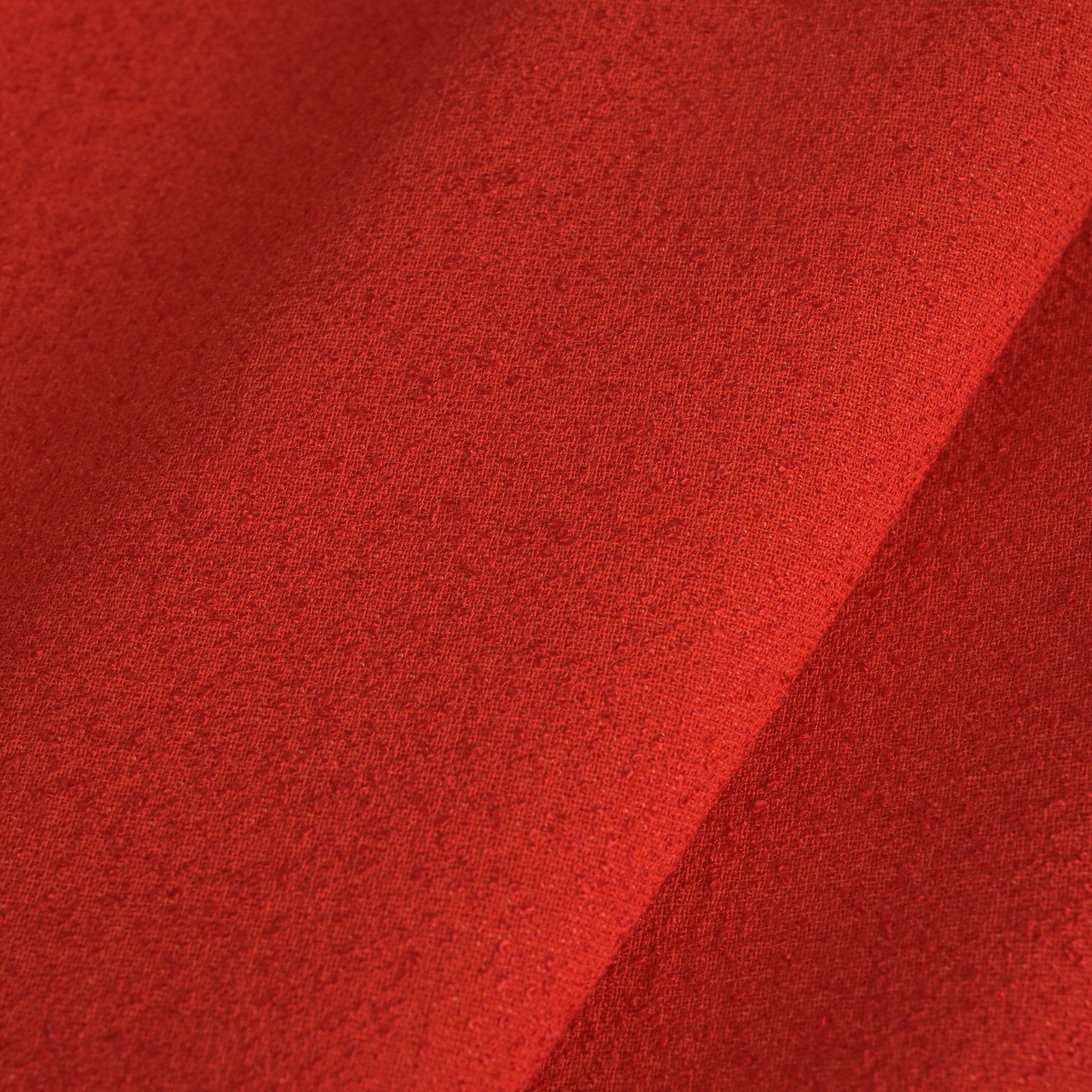 Red Bouclé Tweed Fabric 96895