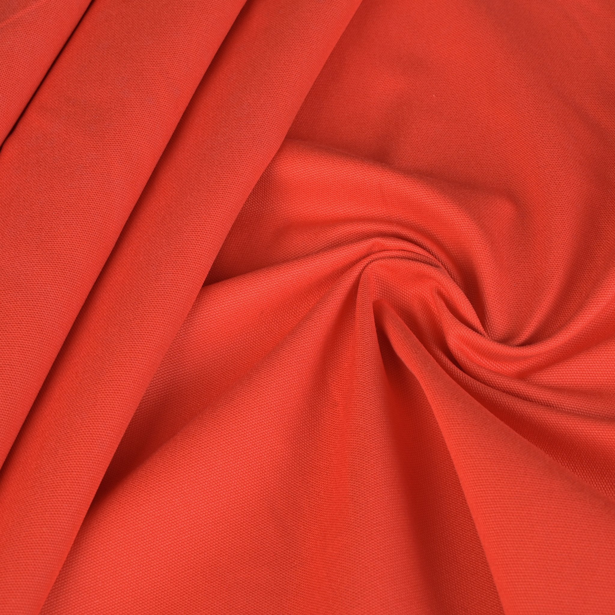 Red Canvas Fabric 95262