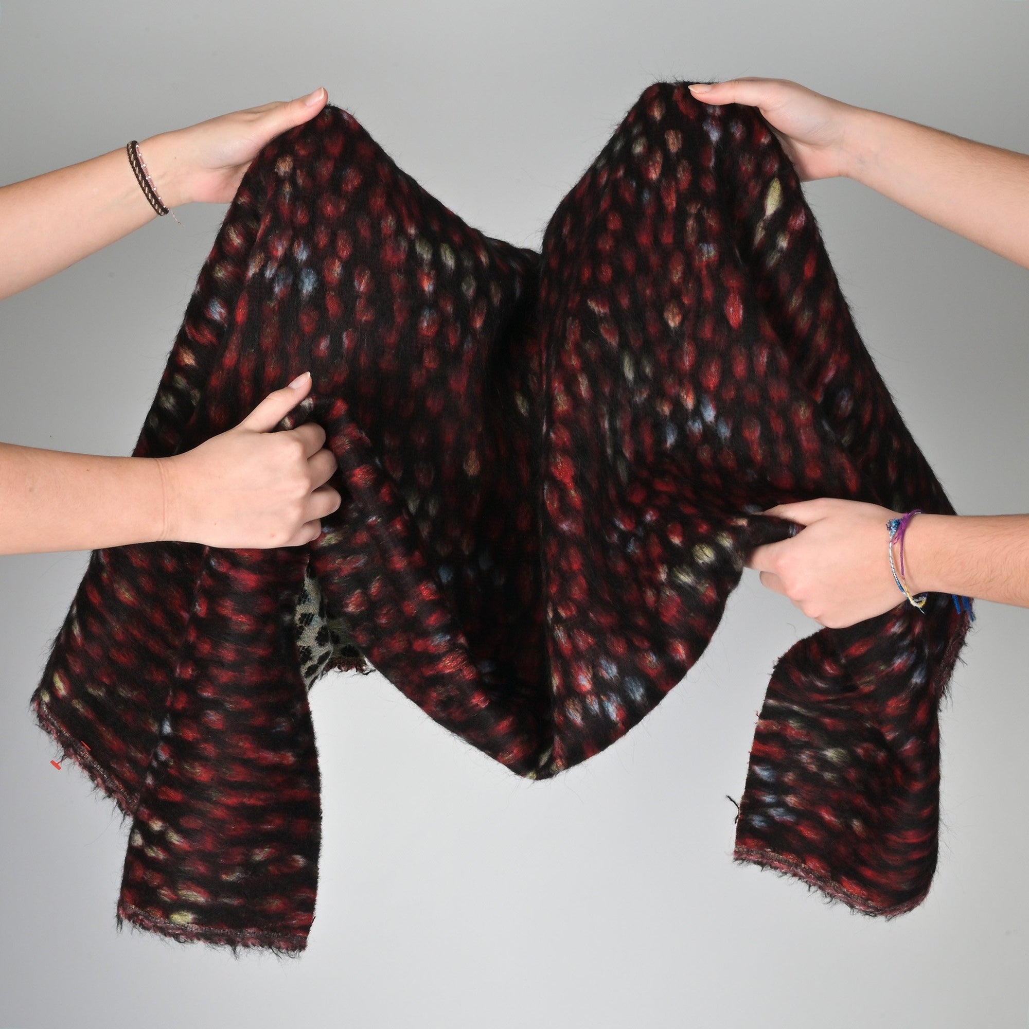 Red Coating Fabric 80128