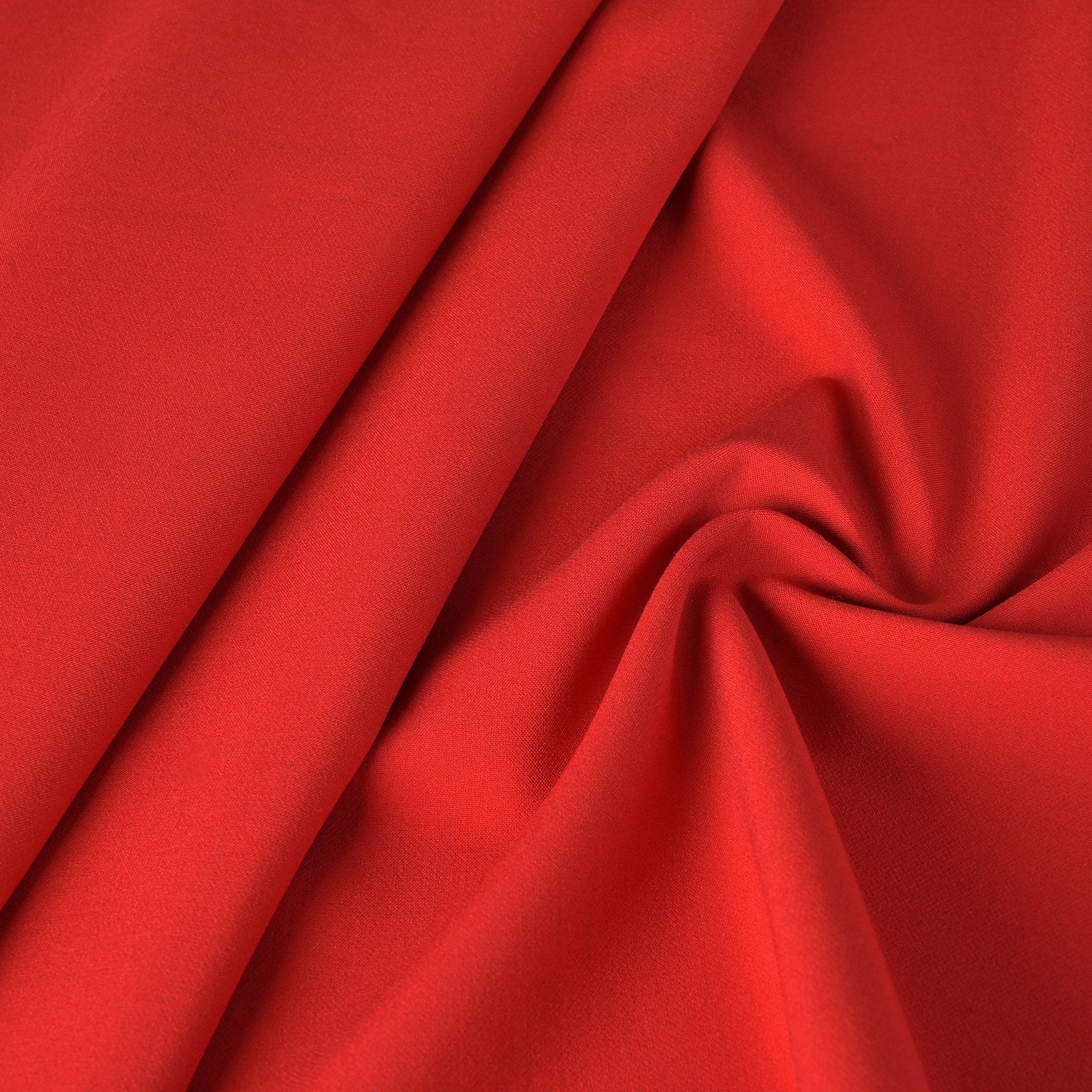 Red Double Faced Suiting Fabric 3124