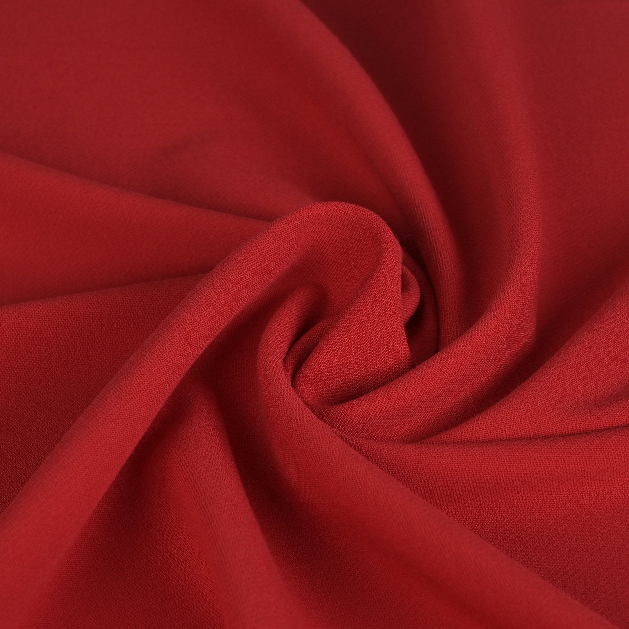 Red Double Weave Twill Fabric 7401