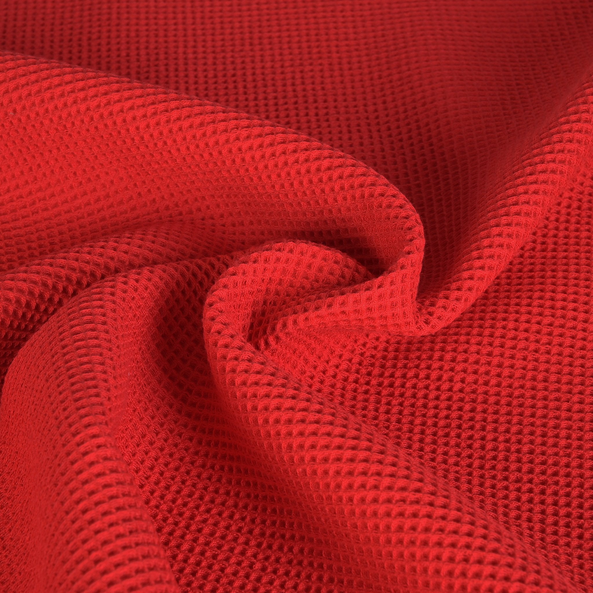 Red Honeycomb Fabric 1744