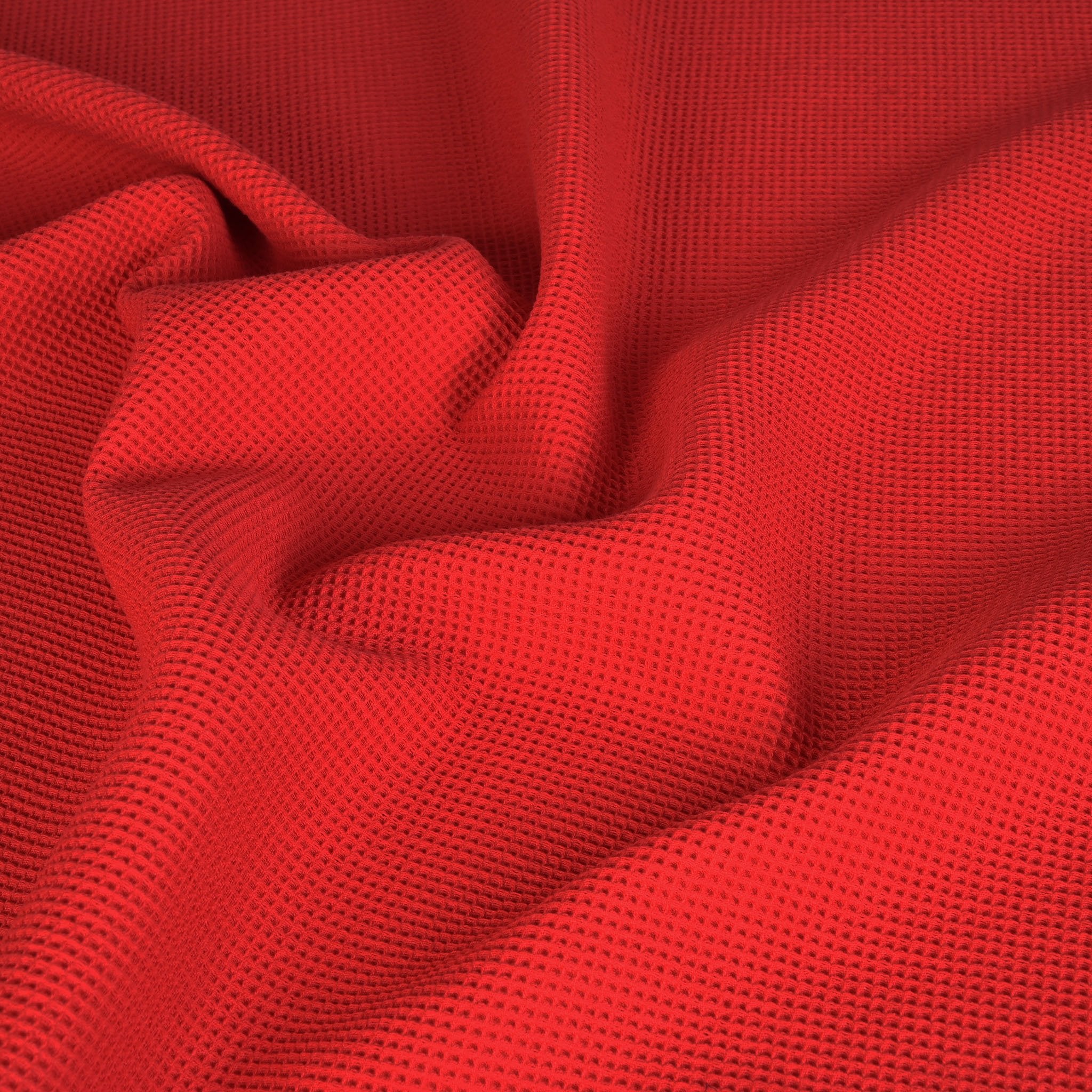 Red Honeycomb Fabric 1744