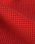 Red Honeycomb Fabric 1744