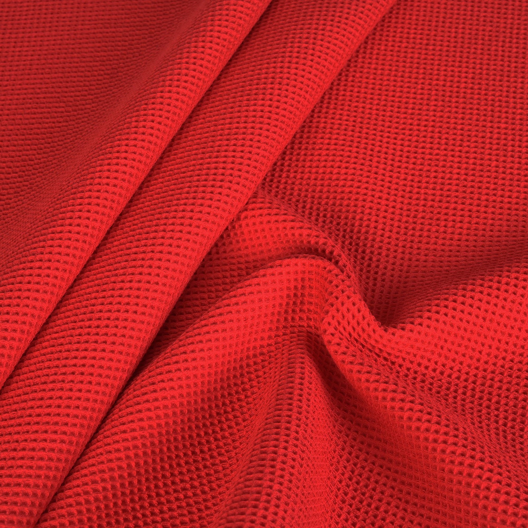 Red Honeycomb Fabric 1744