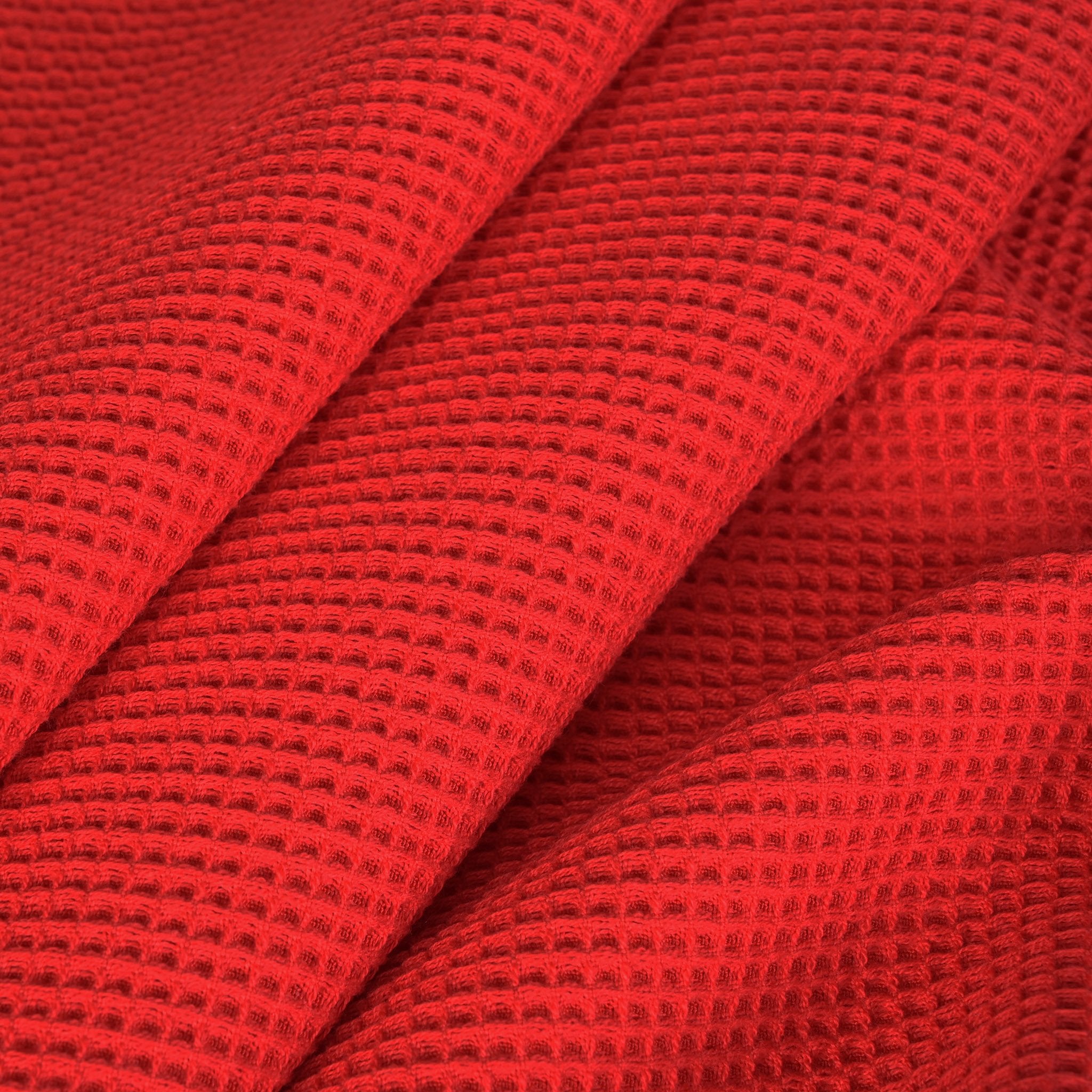 Red Honeycomb Fabric 1744