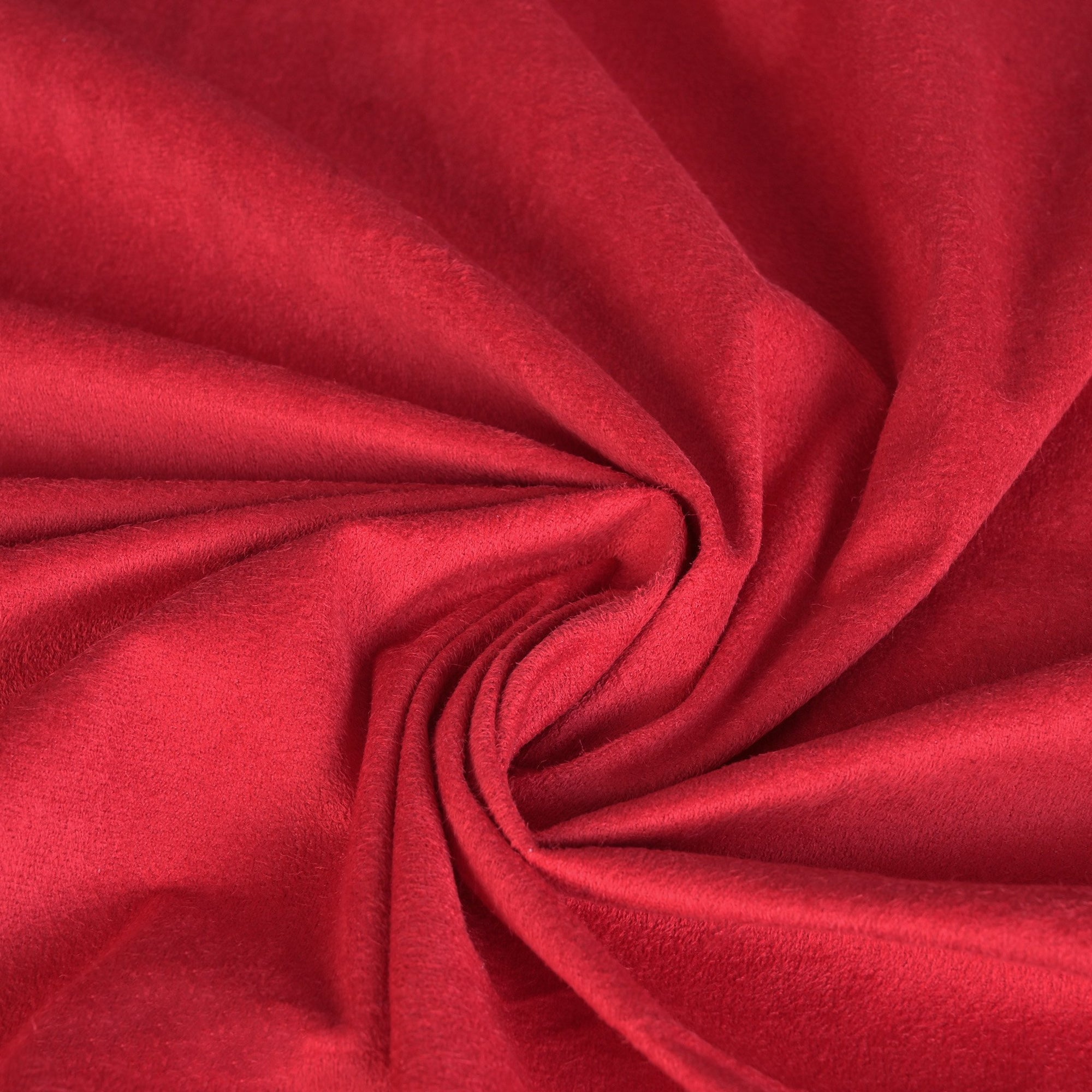 Red Suede Fabric 4959