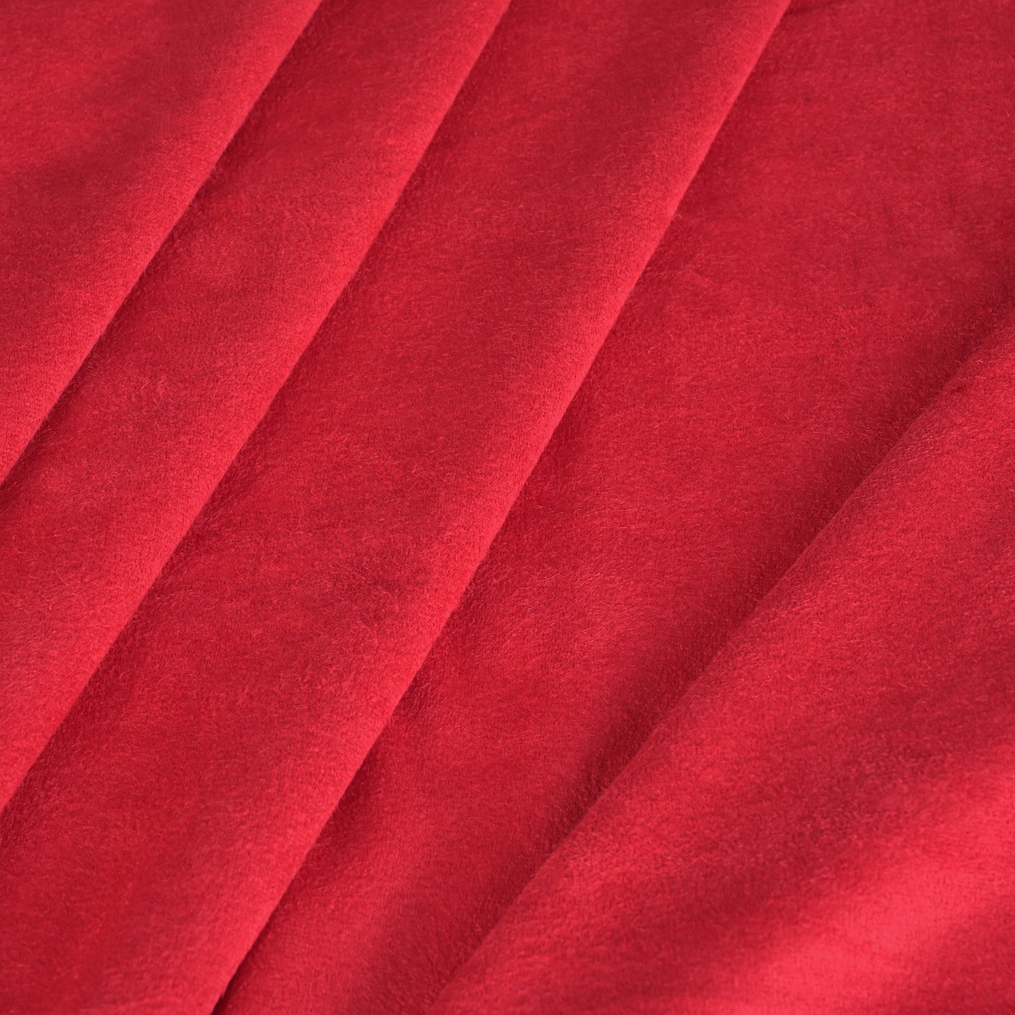 Red Suede Fabric 4959