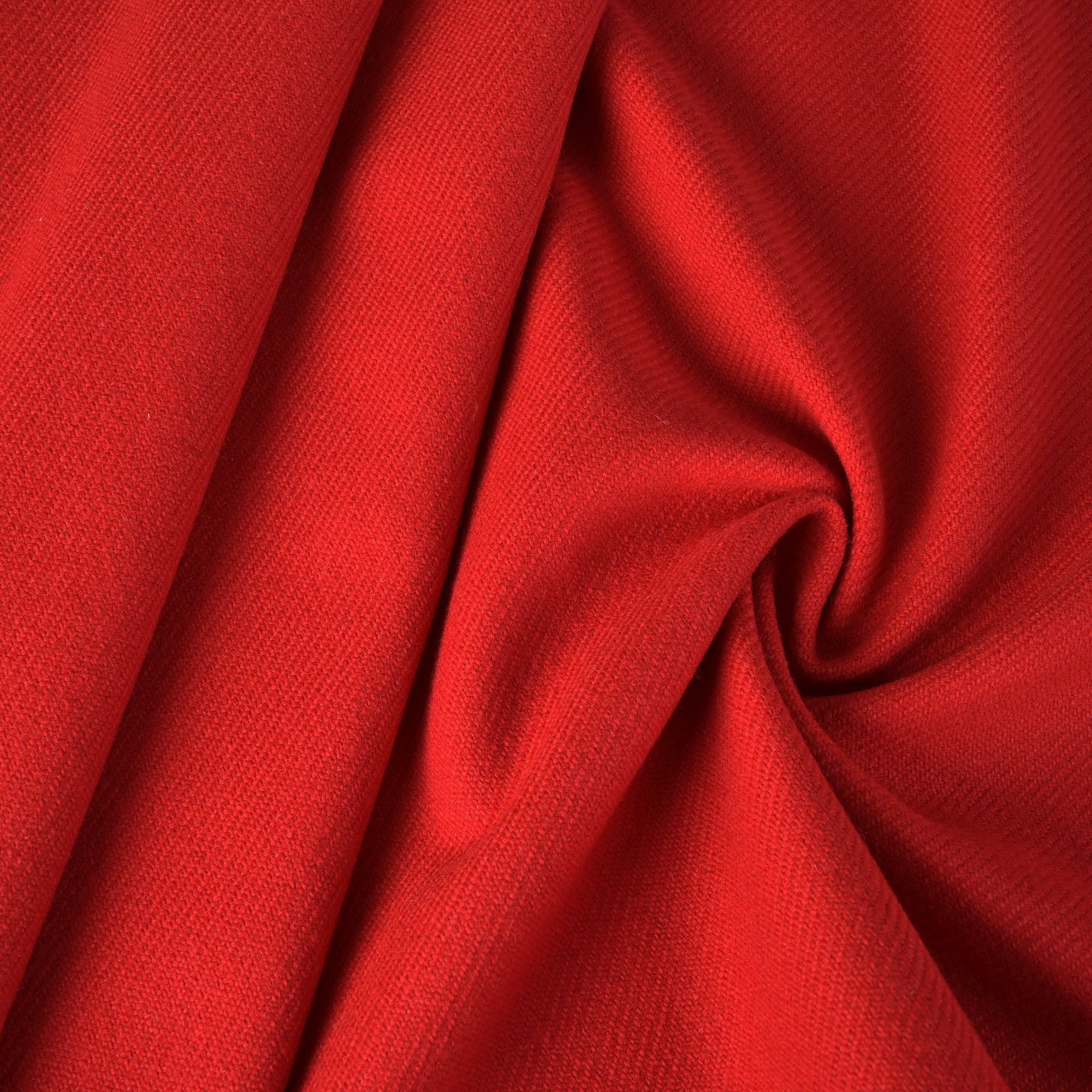 Red Twill Coating Fabric 9302