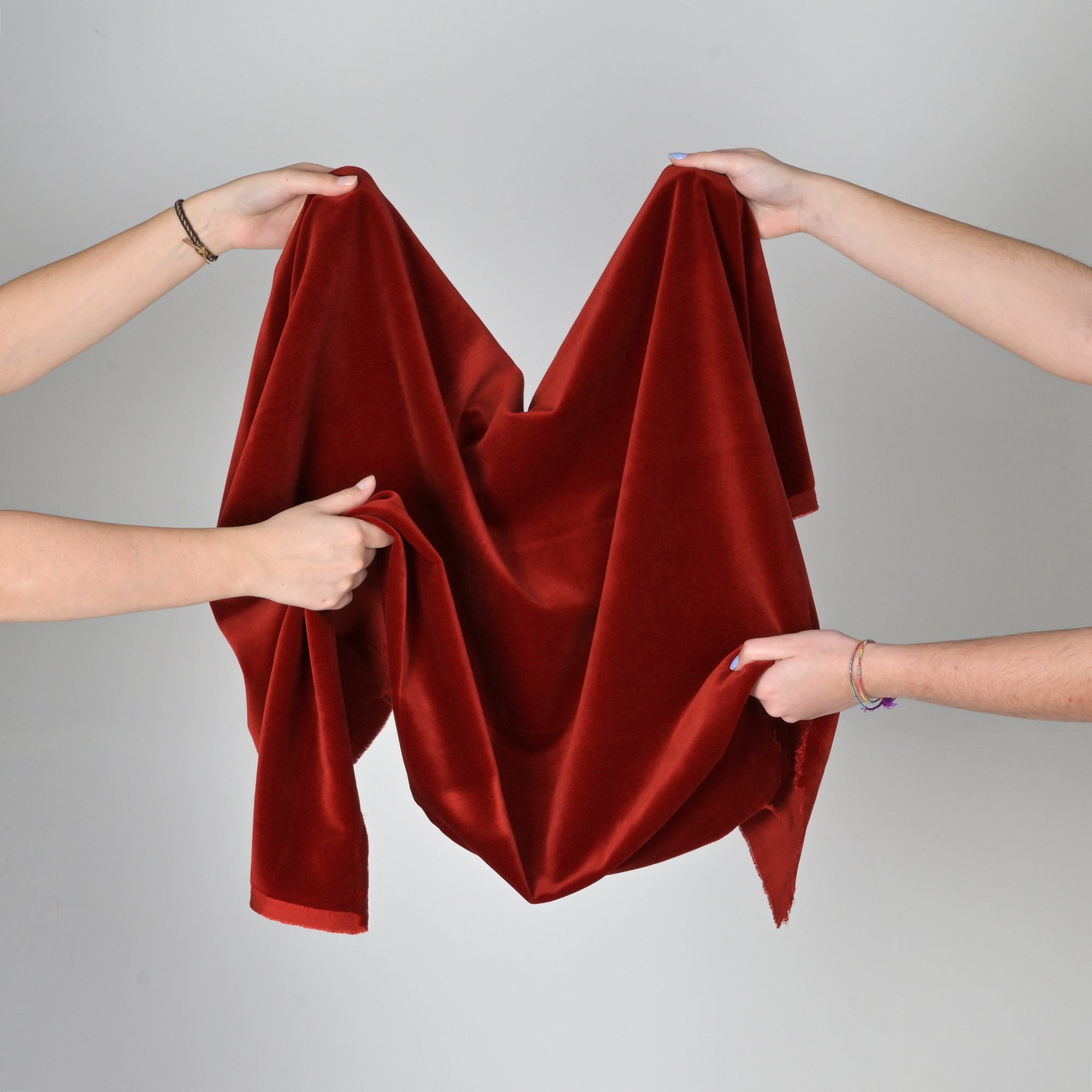 Red Velvet Fabric 4968