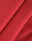 Red Woollen Twill Fabric 95397