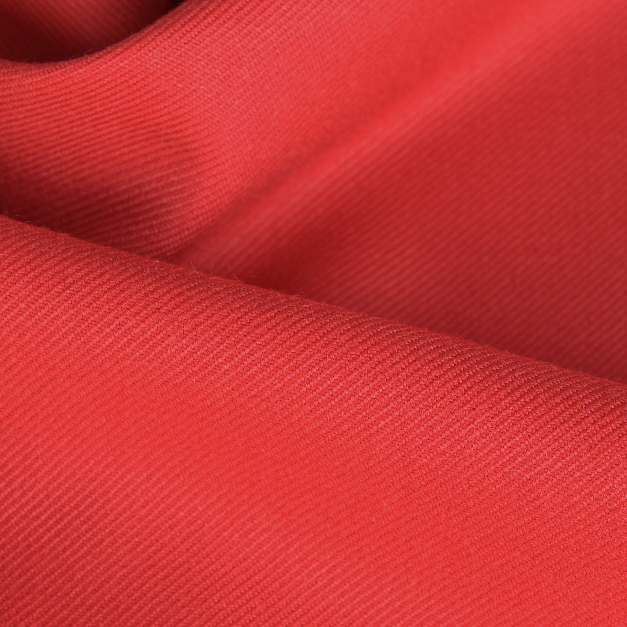 Red Woollen Twill Fabric 95397