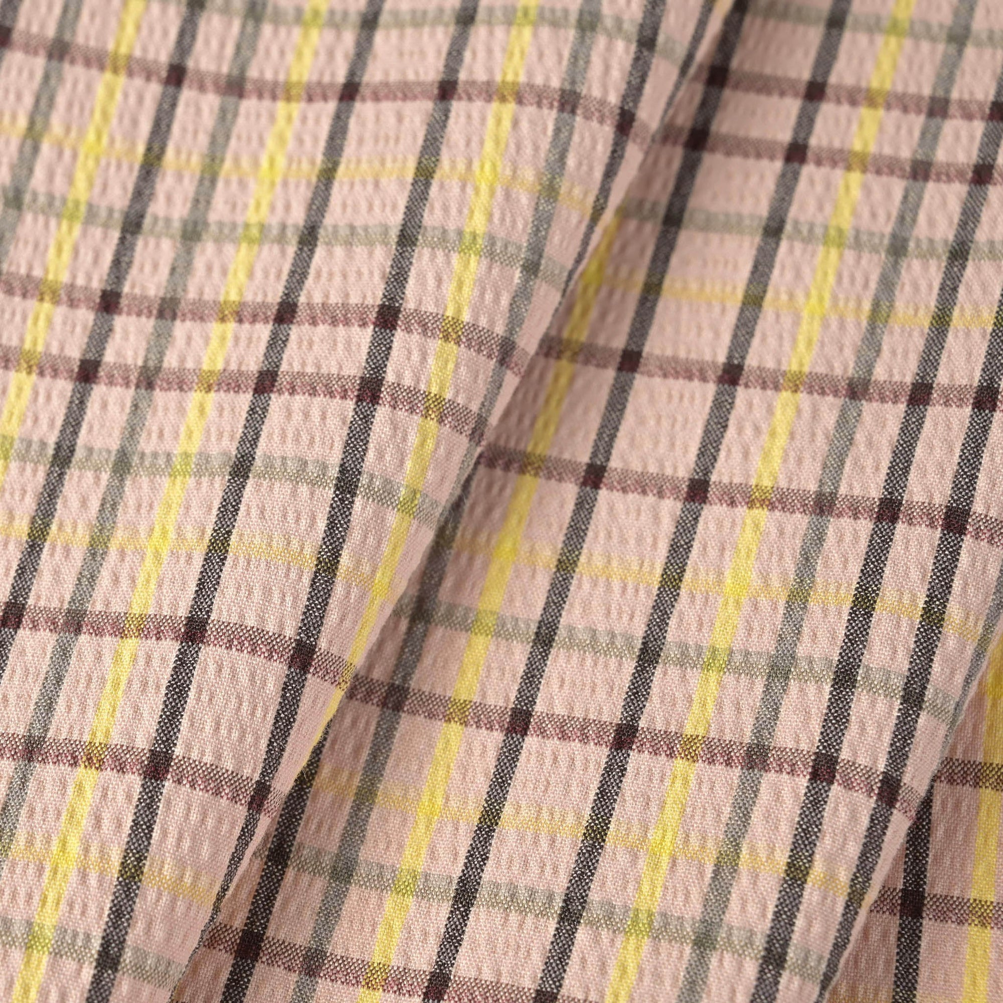 Rose Check Shirting Fabric 11139