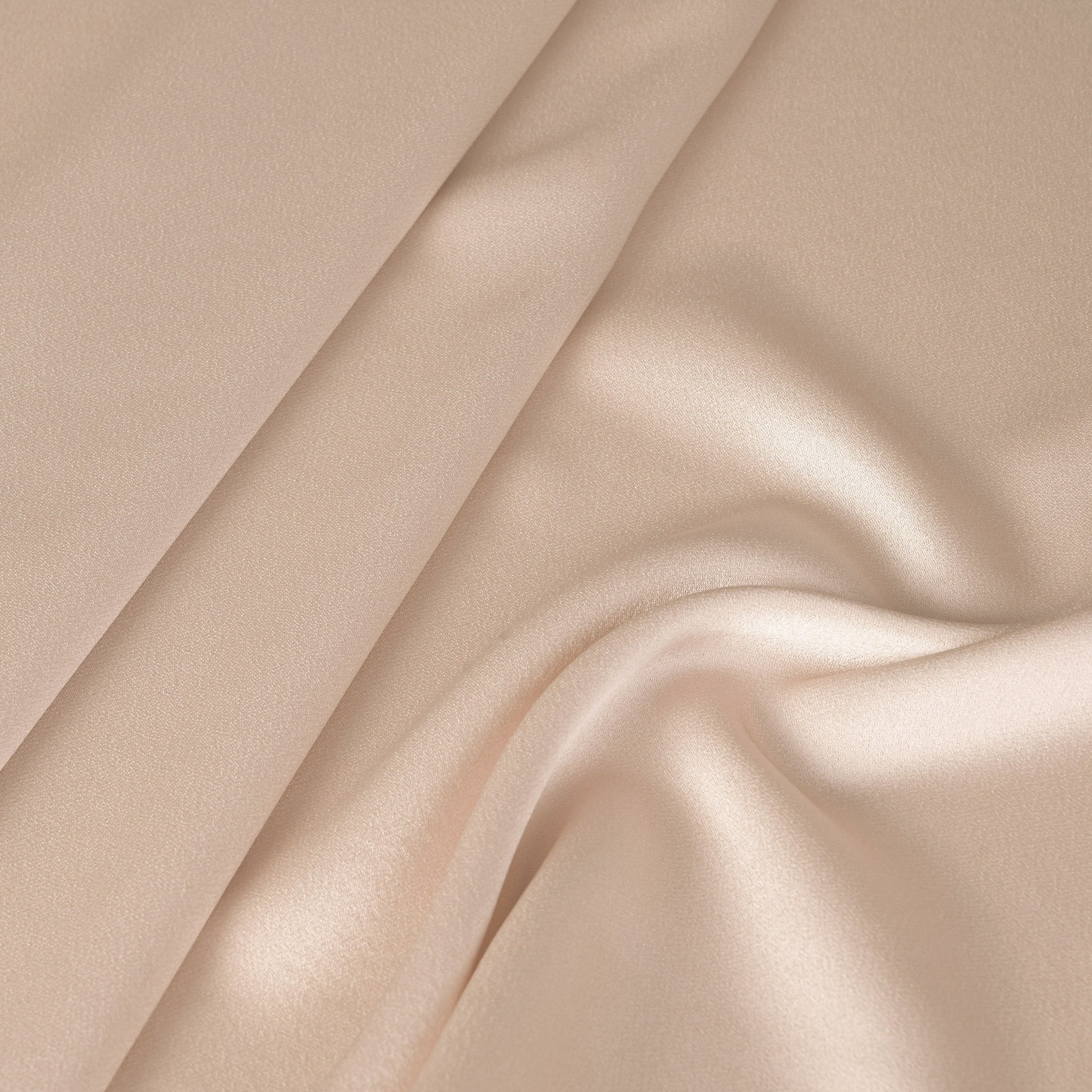 Rose Satin Backed Crepe Fabric 74781