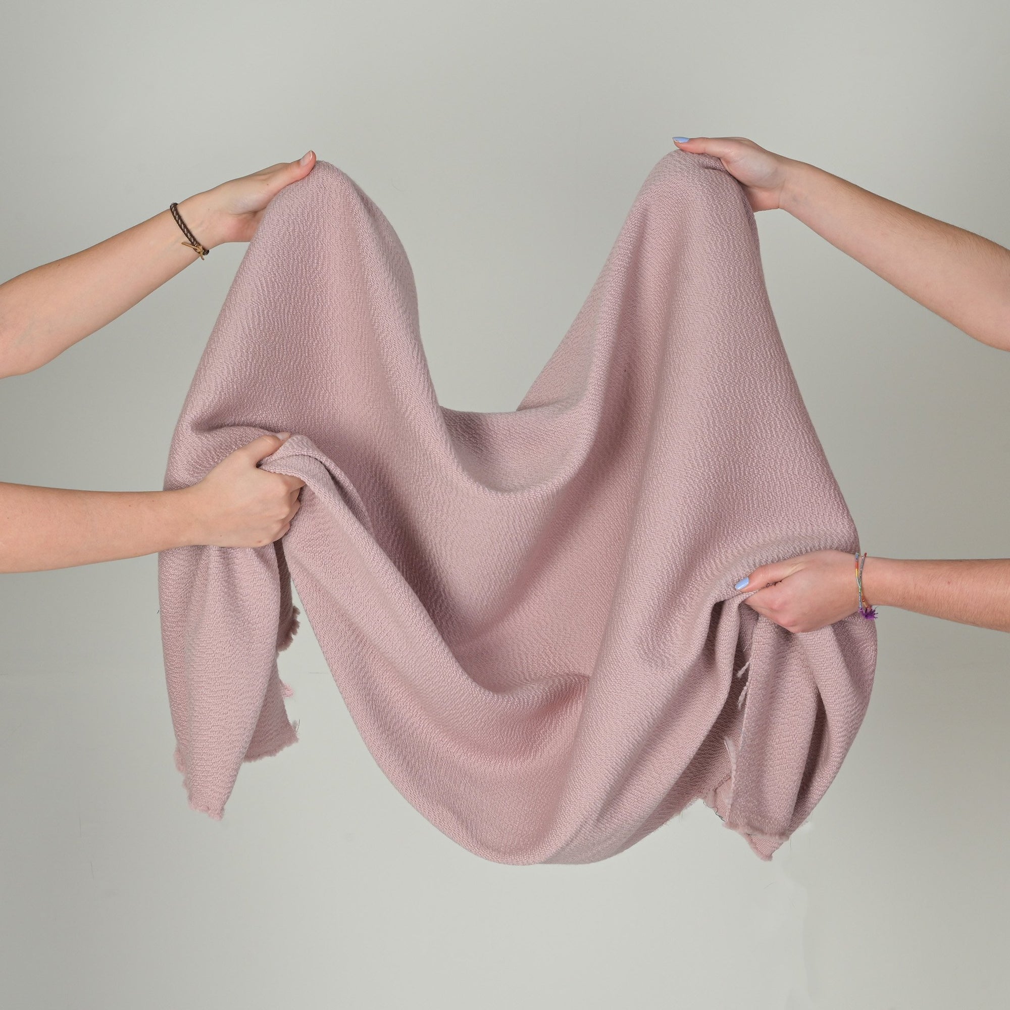 Rose Textured Wool Fabric 95427