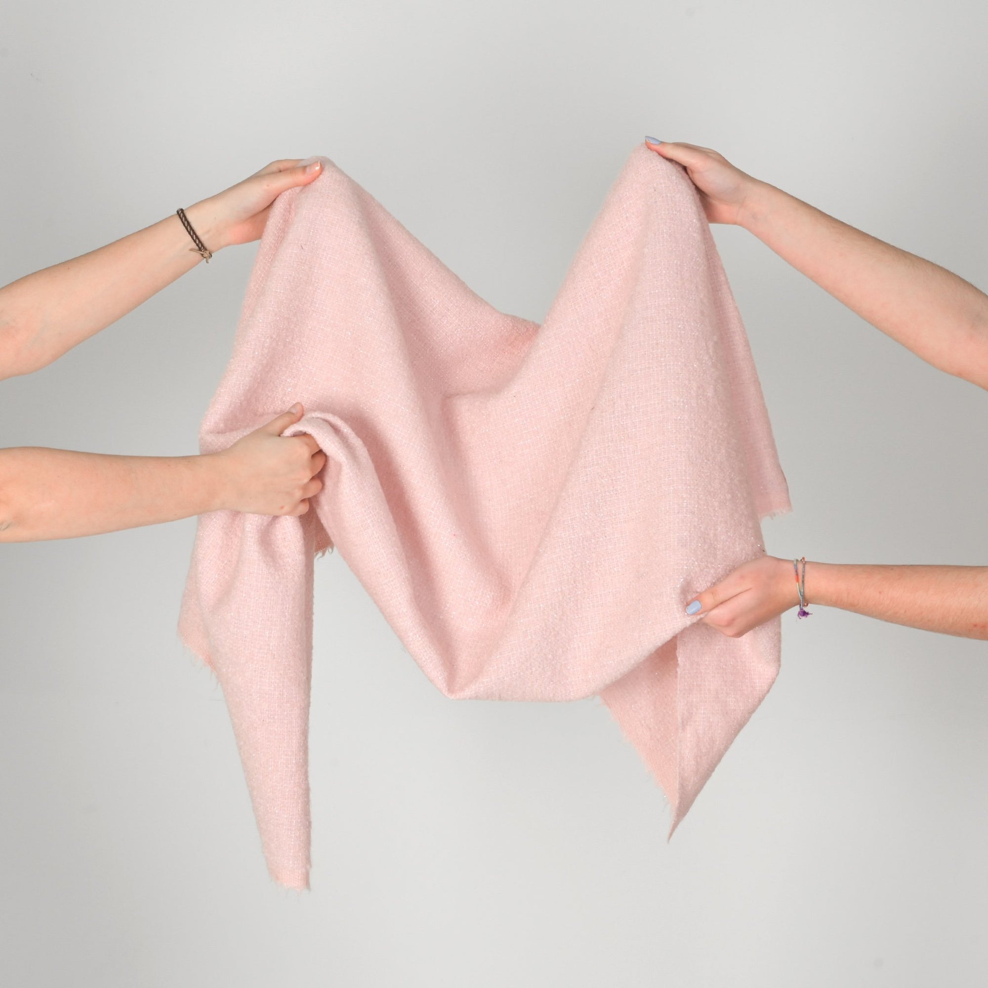 Rose Tweed Fabric 3258