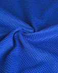 Royal Blue Jacquard Fabric 95321