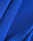 Royal Blue Jacquard Fabric 95321