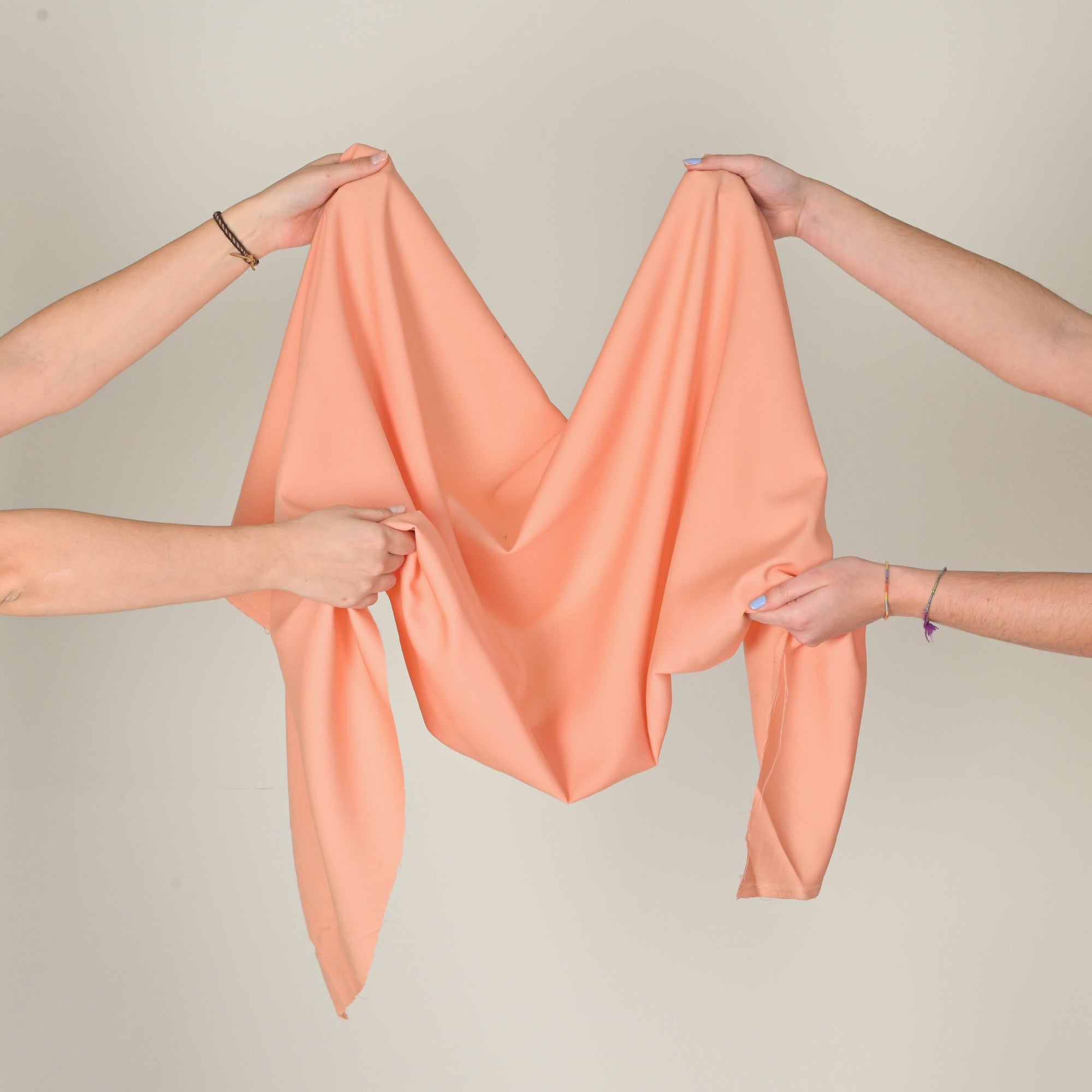 Salmon Pink Suiting Fabric 3444