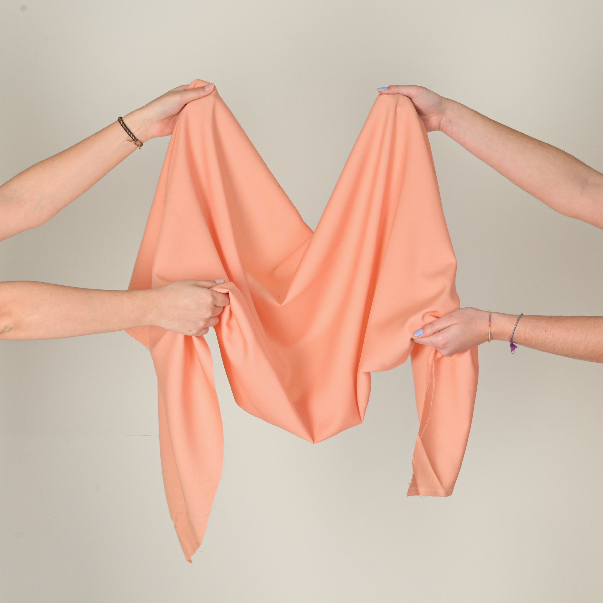 Salmon Pink Suiting Fabric 3444