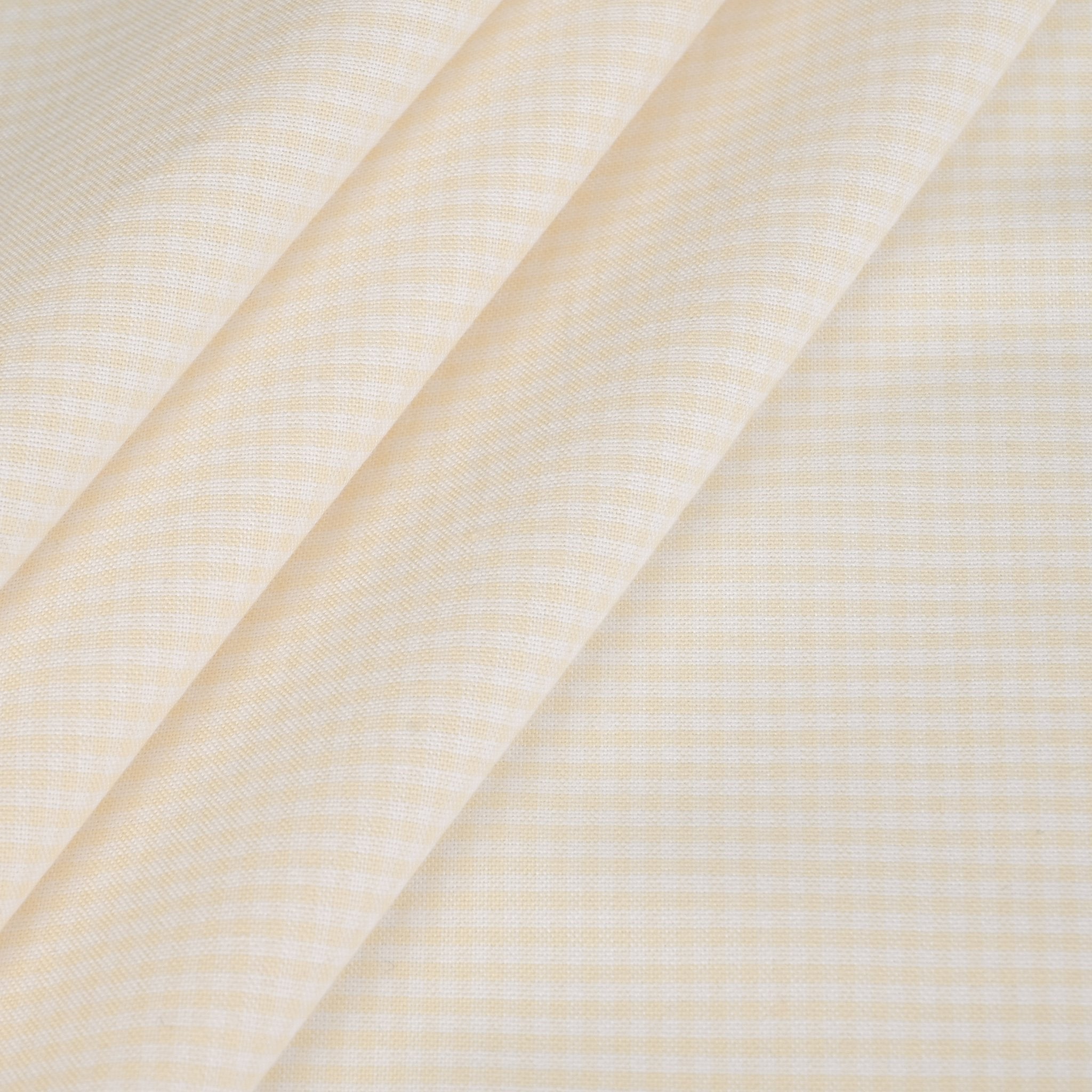 Soft Yellow Vichy Fabric 8830