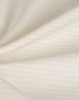 Soft Yellow Vichy Fabric 8830