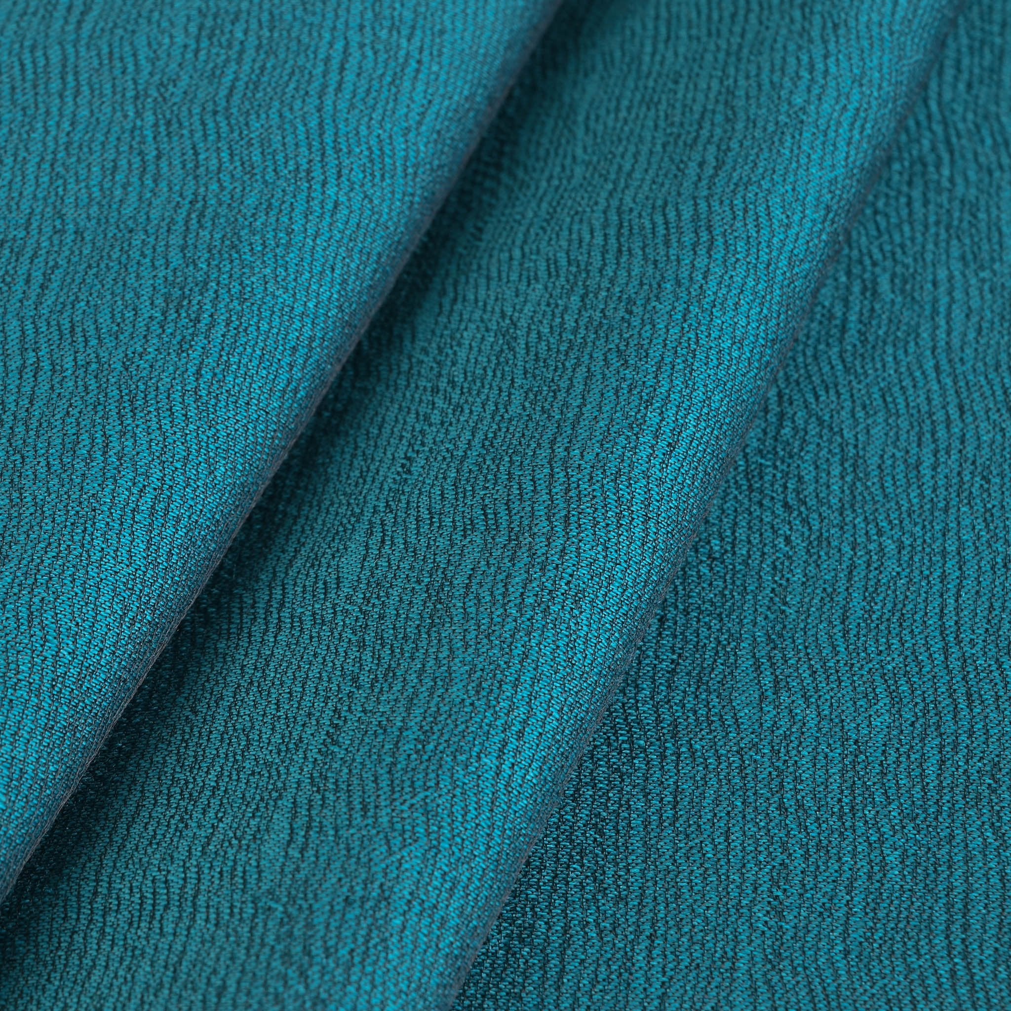 Turquoise Blue Jacquard Fabric 96913